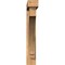 Ekena Millwork Imperial Block Smooth Bracket w/ Offset Brace, Western Red Cedar, 5 1/2"W x 36"D x 36"H BKT0604X36X36IMP05SWR - alternate 3